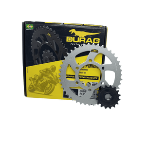 Kit Coroa e Pinhão Durag KAWASAKI ZX6R ZX 6R 2007 à 2018