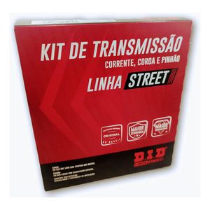Kit Relação DID Street Cg125 Fan Cargo 2014 A 2018