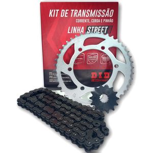Kit Relação DID LINHA STREET NXR 160 BROS/ XRE 190