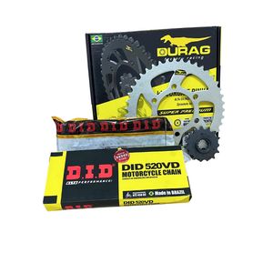 Kit Relação Durag / DID Kawasaki Zx6r 636 2005 2006