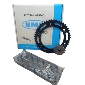 Kit Relação Kmc Pro Honda Nxr160 Bros 160 2015 à 2023 XRE 190 2015 à 2019 ( sem retentor )