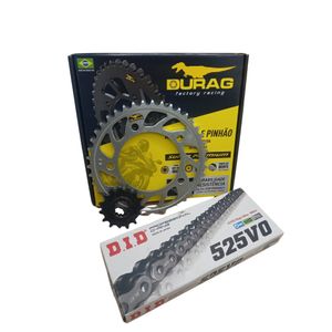 Kit Relação Durag / DID V0 Honda Cb650f Cbr650f 2014 A 2021