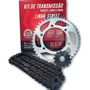 Kit Relação DID Linha Street Ys150 Fazer 150 2013 A 2019