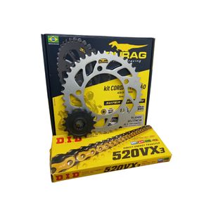 Kit Relação Durag / DID Vx3 Dourada Honda Nc 700 Nc700