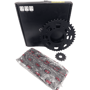 KIT RELACAO VAZ TRANSMISSAO COMPLETO HONDA CB250F TWISTER 2016 EM DIANTE H04011X