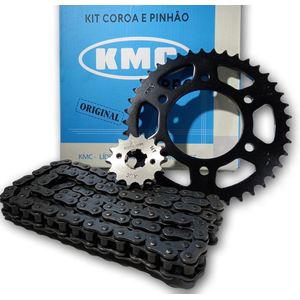 Kit Relação Kmc Pro Com Retentor Cg Titan 160 Cg160 Start Fan160