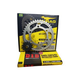 Kit Relação Durag / Did Yamaha R3 2015 À 2021