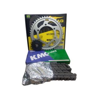 Kit Relação Durag / Kmc Yamaha Fazer600 Fz6 2004 A 2009