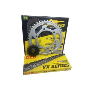Kit Relação Durag / DID Vx3 Yamaha Mt09 Mt 09 Mt-09 2014 À 2021