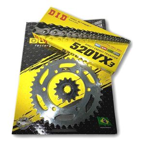 Kit Relação Durag / Did Vx3 Suzuki Gs500 Gs500e 1994 A 2010