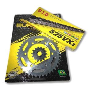 Kit Relação Durag Did Vx3 Gold Gsx750r Srad 2006 A 2010