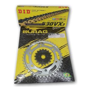 Kit Relação Durag / Did Vx3 Dourada Bandit 1200 2006 A 2008