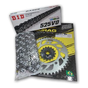 Kit Relação Durag / Did V0 Bmw F800gs 800gs 2008 À 2016