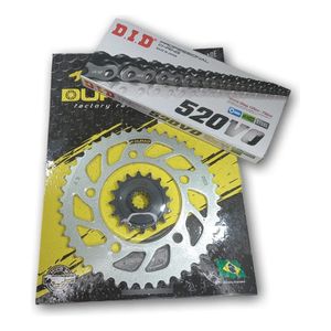 Kit Relação Durag / Did V0 Ktm Duke 200 2015 A 2018